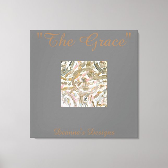 "The Grace" Stretched Canvas Print- Custom (Front)