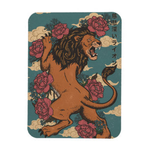 The Gracious Lion Magnet