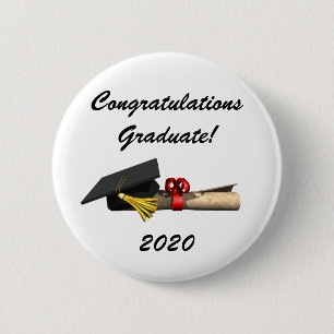 The Graduate - 2 Inch Round Button