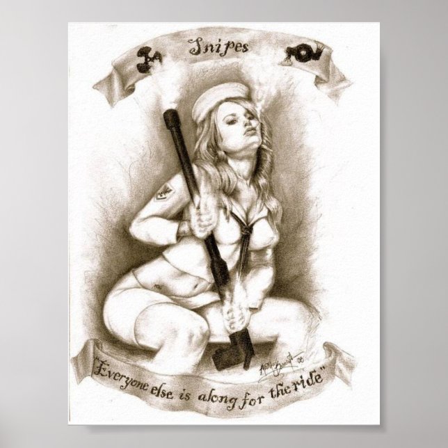 The Graffiti of War: Matt Burmeister Print 2 (Front)