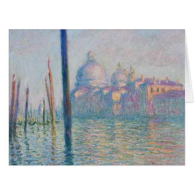 The Grand Canal by Monet (Front Horizontal)