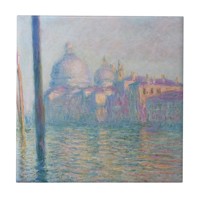 The Grand Canal by Monet Tile (Front)