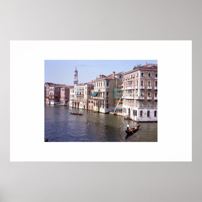 The Grand Canal - Venice, Italy Poster (Front)