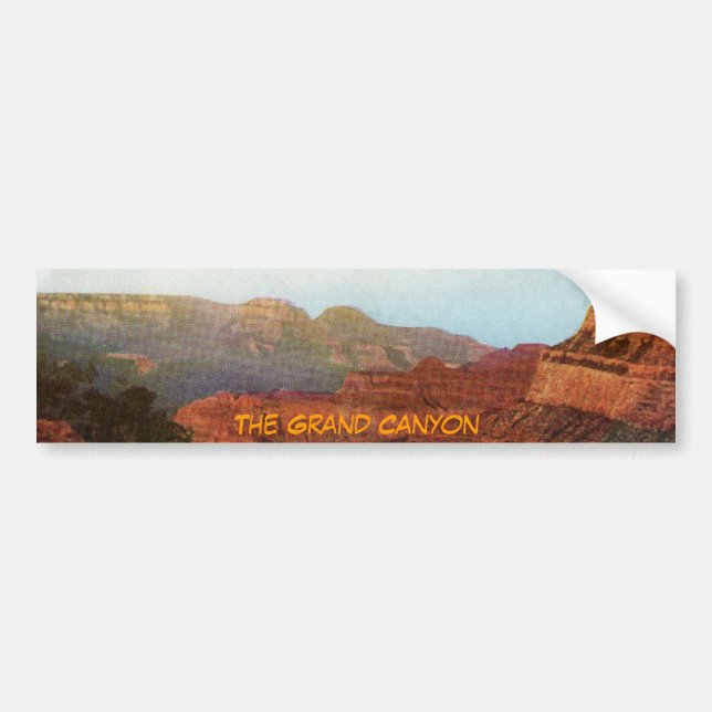 The Grand Canyon Bumper Sticker (Front)