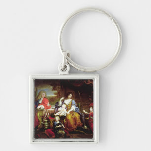 The Grand Dauphin with his Wife Keychain