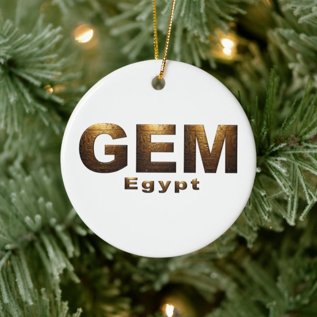 The Grand Egyptian Museum Ceramic Ornament (Tree)