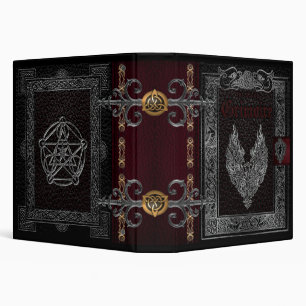 The Grand Grimoire Witches Book Of Shadows Binder