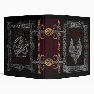 The Grand Grimoire Witches Book Of Shadows Binder