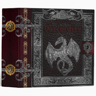 The Grand Grimoire Witches Book Of Shadows Binder