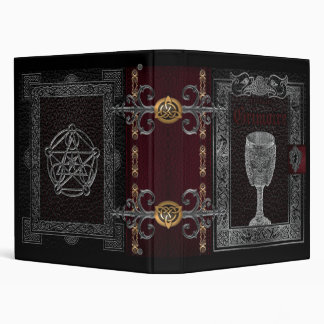 The Grand Grimoire Witches Book Of Shadows Binder