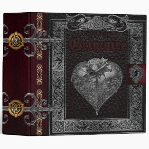 The Grand Grimoire Witches Book Of Shadows Binder