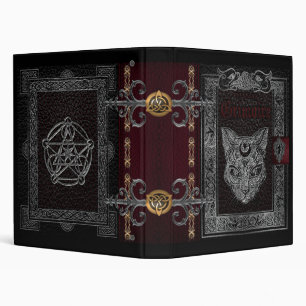 The Grand Grimoire Witches Book Of Shadows Binder