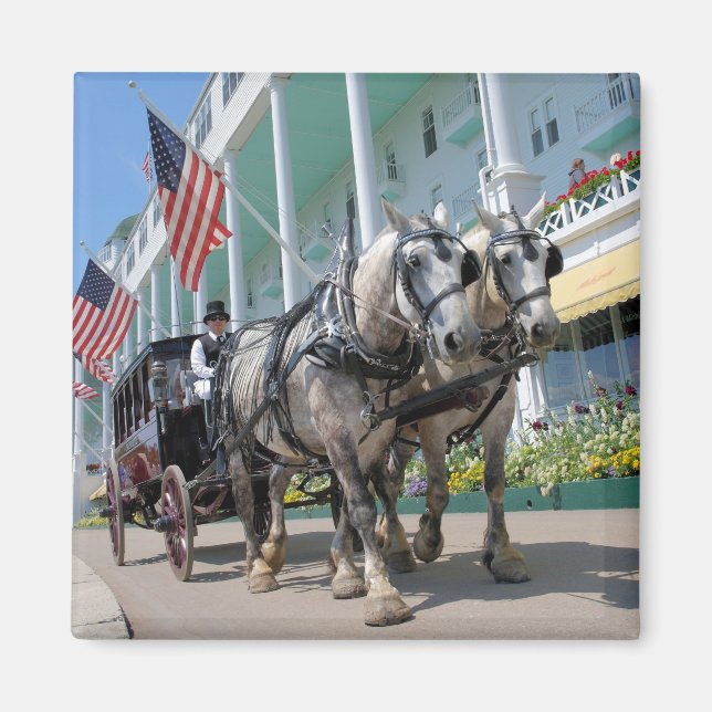 The Grand Hotel - Mackinac Island, Michigan Magnet (Front)