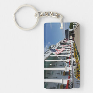 The Grand Hotel on Mackinac Island, Michigan Keychain