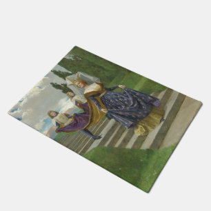 The Grand Lady (Medieval Noble Woman) Doormat