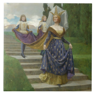 The Grand Lady (Medieval Noble Woman) Tile