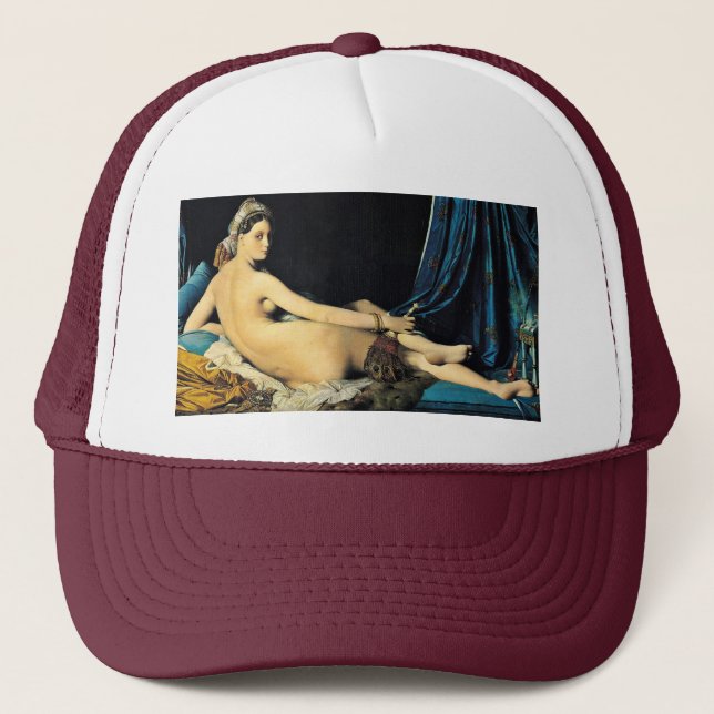 The Grand Odalisque, Français La Grande Odalisque Trucker Hat (Front)