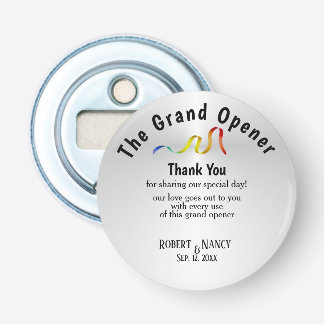 The Grand Opener Wedding Favour