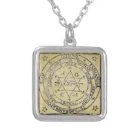 The Grand Pentacle of Salomon PROTECTION & POWER Silver Plated