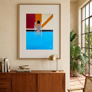 The Grand Resort Painting by Alfred Fox Canvas Print