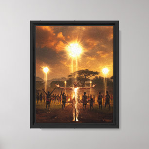 The Grand Rising Canvas Print