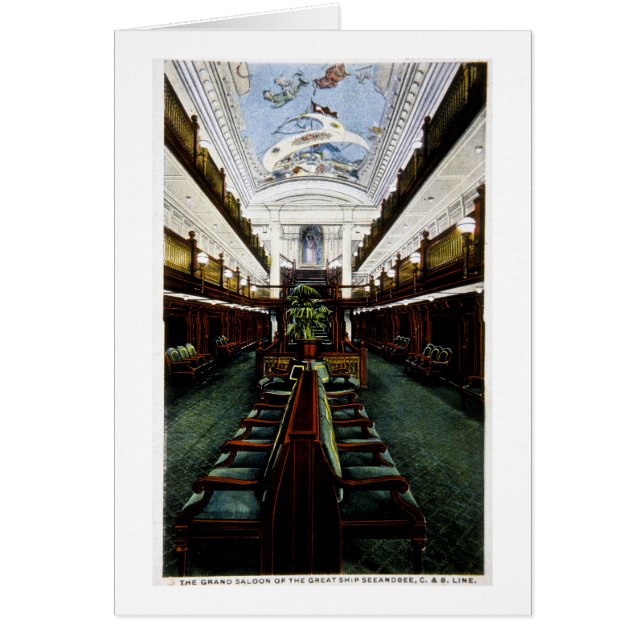 The Grand Saloon of the Great Ship Seeandbee, C&B (Front)