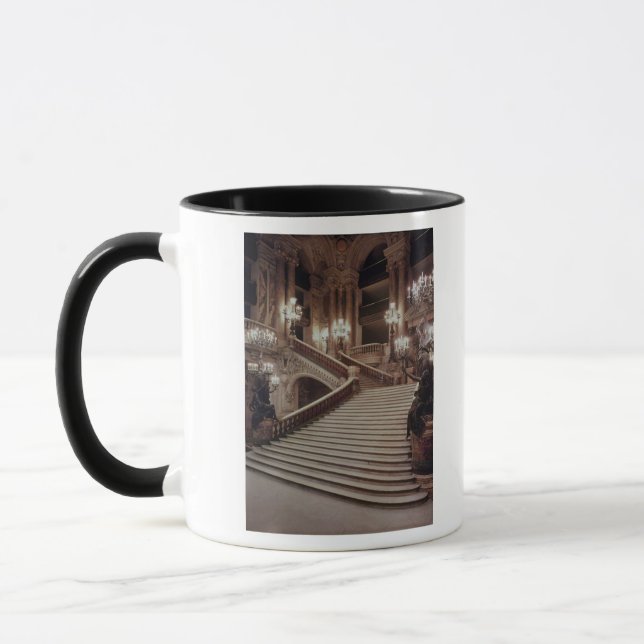 The Grand Staircase of the Opera-Garnier Mug (Left)