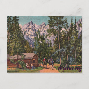 The Grand Tetons - Wyoming Postcard