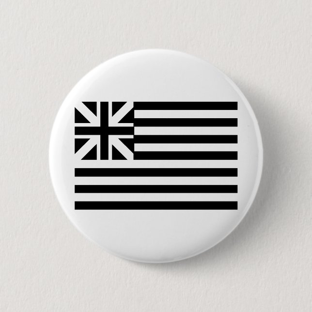 The Grand Union Flag 2 Inch Round Button (Front)