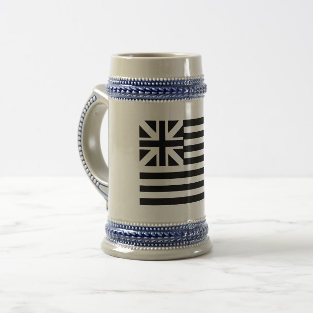 The Grand Union Flag Beer Stein (Front Left)