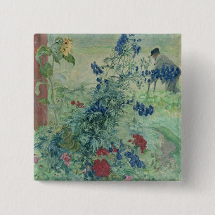 The Grandfather 2 Inch Square Button