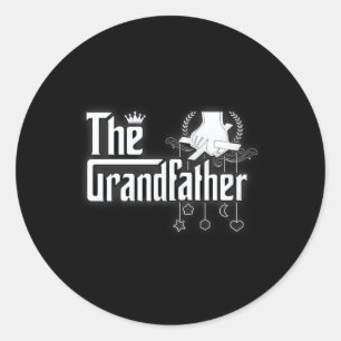 The Grandfather Baby Strings Control T Classic Round Sticker