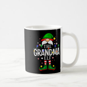 The Grandma Elf Christmas Family Pajama Party  Coffee Mug