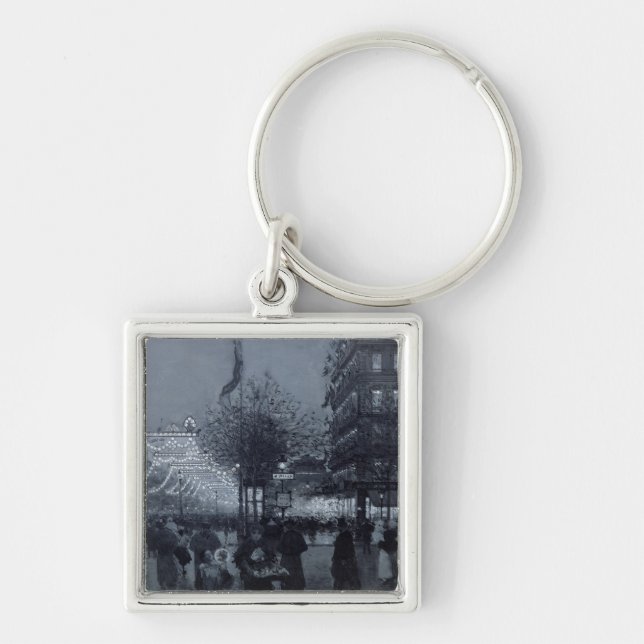 The Grands Boulevards, Paris Keychain (Front)