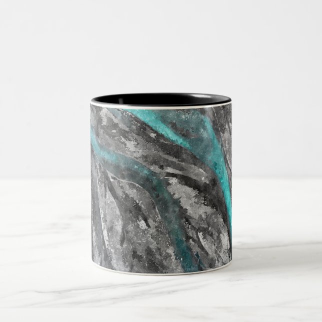 The Granite & Turquoise Mug (Center)