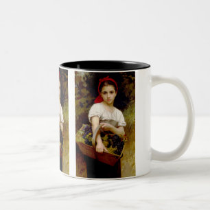 The Grape Picker Two-Tone Coffee Mug