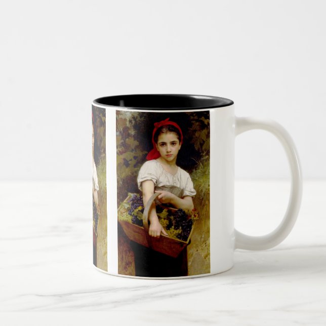The Grape Picker Two-Tone Coffee Mug (Right)