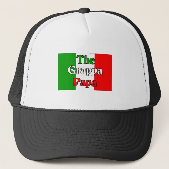 The Grappa Papa Trucker Hat (Front)