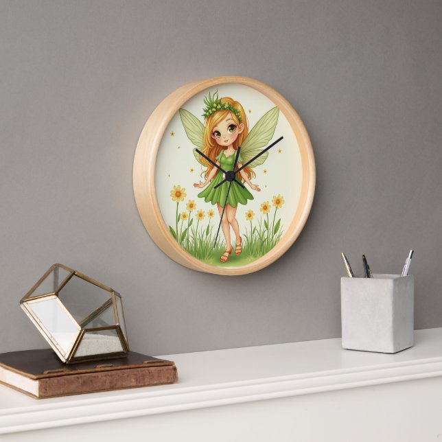 The grass fairy Wall Clock (Office)