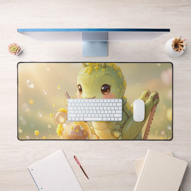 The Grasshopper and the Nectar Masterpiece Desk Mat (Office 1)