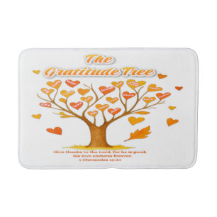 'The Gratitude Tree' Bath Mat