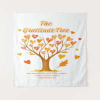 'The Gratitude Tree' Tapestry