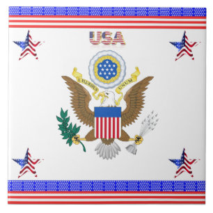 The Greal seal of the United States Tile