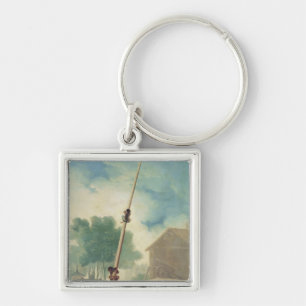 The Greasy Pole, 1787 Keychain