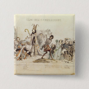 The Great Academic Competition 2 Inch Square Button
