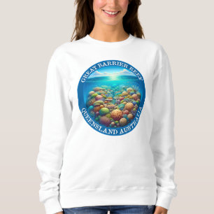 The Great Barrier Reef, Queensland, Australia Sweatshirt