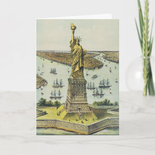 The Great Bartholdi Statue, Statue of Liberty Card