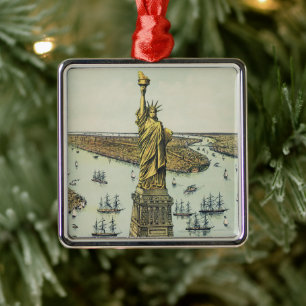 The Great Bartholdi Statue, Statue of Liberty Metal Ornament