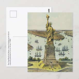 The Great Bartholdi Statue, Statue of Liberty Postcard
