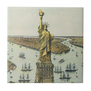 The Great Bartholdi Statue, Statue of Liberty Tile